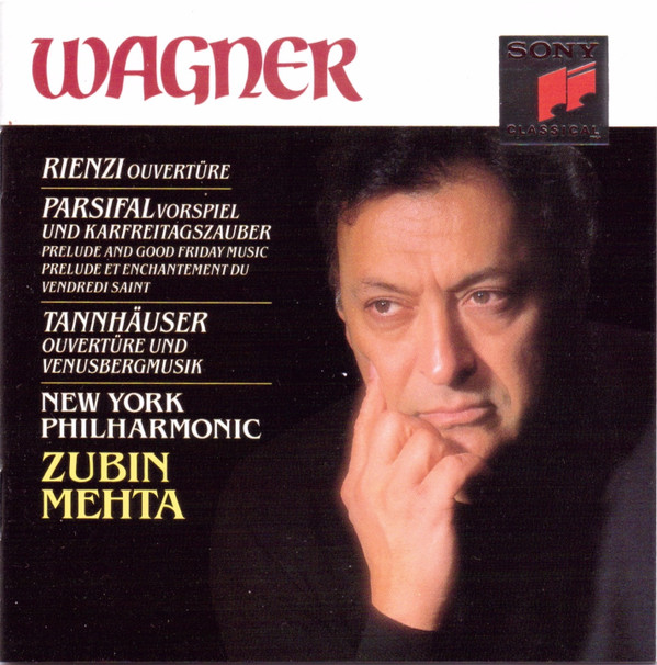 Richard Wagner, Zubin Mehta, New York Philharmonic, Westminster Symphonic Choir - Wagner: Orchestral Music (CD, Album, 20-) (Near Mint (NM or M-))