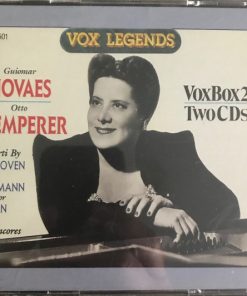 Guiomar Novaes, Otto Klemperer, Wiener Symphoniker - Beethoven, Chopin & Schumann Piano Concerto Encores (2xCD, Comp, RM) (Near Mint (NM or M-))