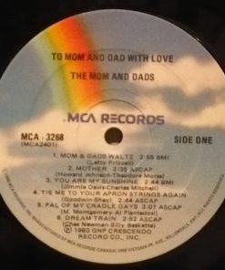 Alternative view of The Mom And Dads - To: Mom And Dad With Love From: The Mom & Dads (LP, Album) (Mint (M))