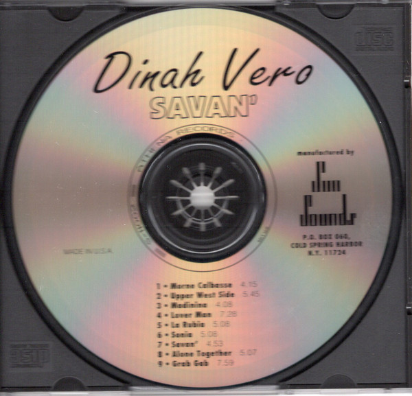 Dinah Vero - Savan' (CD) (Near Mint (NM or M-)) - Image 3