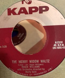 Alternative view of Roger Williams (2) - Near You /  The Merry Widow Waltz (7", Mono) (Very Good Plus (VG+))