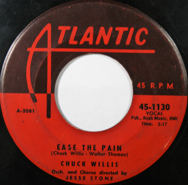 Chuck Willis - C. C. Rider / Ease The Pain (7", Single) (Near Mint (NM or M-)) - Image 2