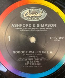 Ashford & Simpson - Nobody Walks In L.A. (12", Promo) (Mint (M))