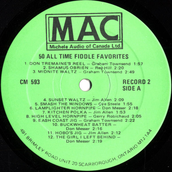 Various - Fiddle Favourites (50 Original Artists) (2xLP, Comp) (Mint (M)) - Image 5