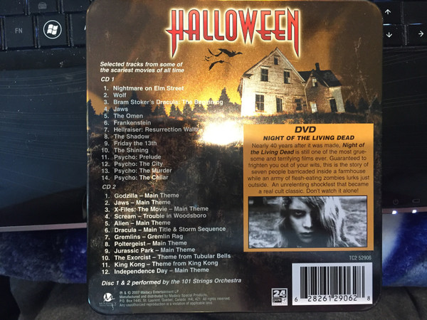 101 Strings - Halloween (2xCD, Comp + DVD + Box, RE) (Near Mint (NM or M-)) - Image 2