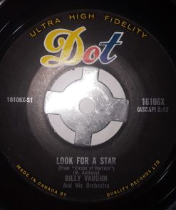 Billy Vaughn And His Orchestra -  Look For A Star / He'll Have To Go (7", Single) (Very Good (VG))