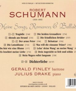Alternative view of Robert Schumann, Gerald Finley / Julius Drake - Dichterliebe & Other Heine Settings (CD, Album) (Near Mint (NM or M-))