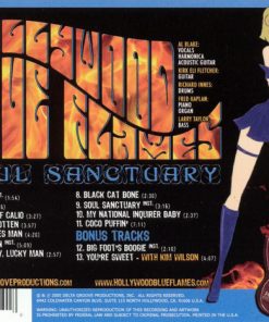Alternative view of Hollywood Blue Flames - Soul Sanctuary  (CD, Album) (Near Mint (NM or M-))