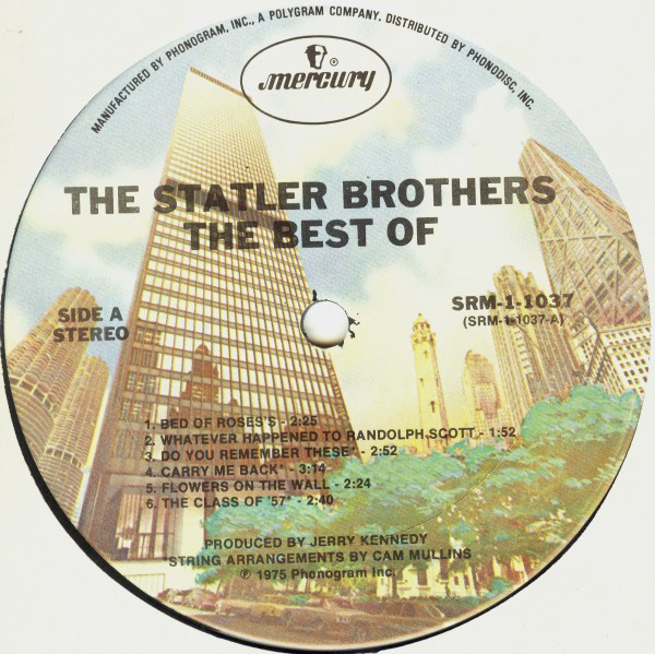 The Statler Brothers - The Best Of The Statler Brothers (LP, Comp) (Mint (M)) - Image 3