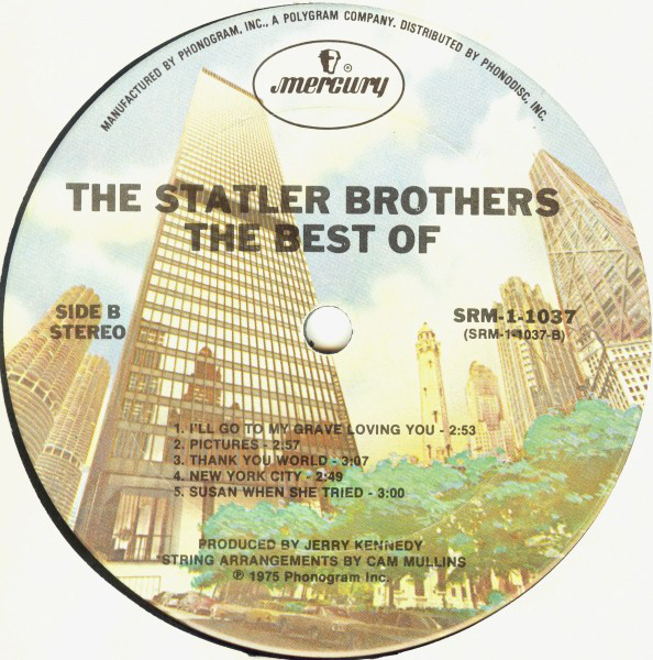 The Statler Brothers - The Best Of The Statler Brothers (LP, Comp) (Mint (M)) - Image 4