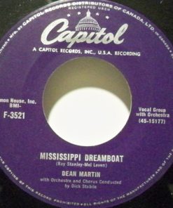 Dean Martin - Mississippi Dreamboat / The Test Of Time (7", Single) (Very Good Plus (VG+))