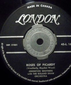 The Johnston Brothers - Roses Of Picardy / Just A Wearyn' For You (7", Single) (Very Good Plus (VG+))