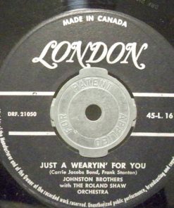 Alternative view of The Johnston Brothers - Roses Of Picardy / Just A Wearyn' For You (7", Single) (Very Good Plus (VG+))