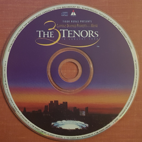 José Carreras - Placido Domingo - Luciano Pavarotti With Zubin Mehta - The 3 Tenors In Concert 1994 (CD, Album) (Near Mint (NM or M-)) - Image 2