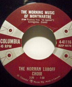Norman Luboff Choir - The Morning Music Of Montmartre / Just One "Olay" (7", Single) (Very Good (VG))