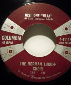 Alternative view of Norman Luboff Choir - The Morning Music Of Montmartre / Just One "Olay" (7", Single) (Very Good (VG))