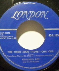 Alternative view of Edmundo Ros & His Orchestra - The Third Man Theme - Cha-Cha (7", Single) (Very Good Plus (VG+))