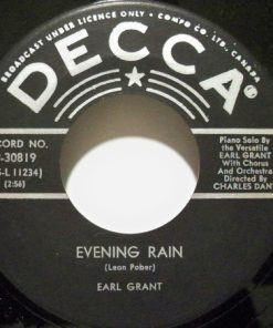 Alternative view of Earl Grant - Evening Rain  (7", Single) (Very Good Plus (VG+))