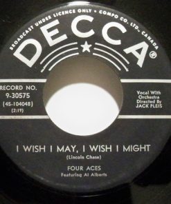 The Four Aces - I Wish I May, I Wish I Might / Rock And Roll Rhapsody (7", Single) (Near Mint (NM or M-))