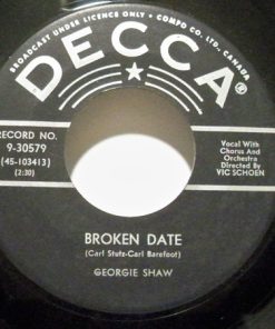 Georgie Shaw - Broken Date / My Whole Life Through (7", Single, Mono) (Very Good Plus (VG+))