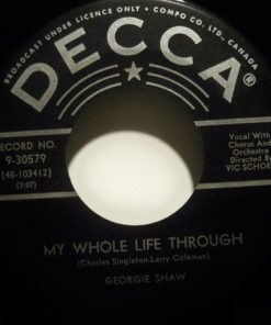 Alternative view of Georgie Shaw - Broken Date / My Whole Life Through (7", Single, Mono) (Very Good Plus (VG+))