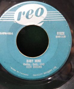 The Teen Queens -  Baby Mine / So All Alone   (7", Single) (Near Mint (NM or M-))
