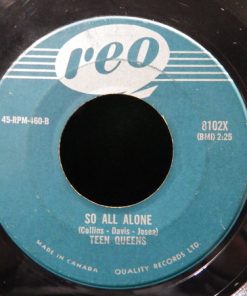Alternative view of The Teen Queens -  Baby Mine / So All Alone   (7", Single) (Near Mint (NM or M-))