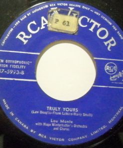 Lou Monte - Truly Yours / How Important Can It Be (7", Single) (Very Good Plus (VG+))