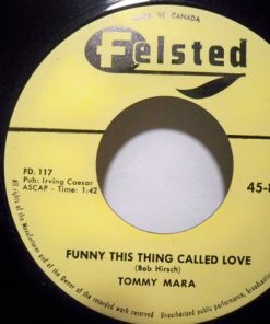 Alternative view of Tommy Mara - Hello, Goodbye / Funny This Thing Called Love (7", Single) (Very Good Plus (VG+))