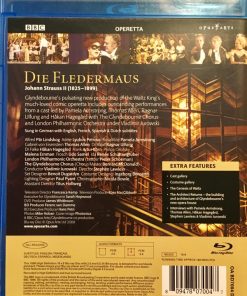 Alternative view of Johann Strauss Jr., Pamela Armstrong, Tomas Allen, Lyubov Petrova, Malena Ernman, Håkan Hagegård, Vladimir Jurowski - Die Fledermaus (Blu-ray) (Near Mint (NM or M-))
