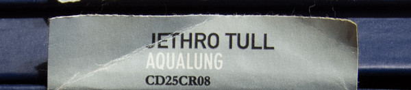 Jethro Tull - Aqualung - Chrysalis 25th anniversary (CD, Album, RE, S/Edition, lon) (Near Mint (NM or M-)) - Image 3