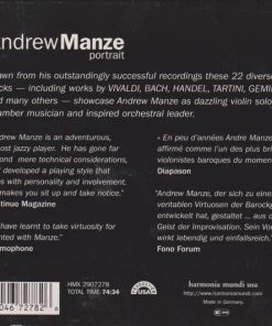 Alternative view of Andrew Manze - Andrew Manze: Portrait (CD, Comp) (Near Mint (NM or M-))