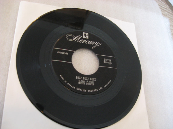 Rusty Draper - Buzz Buzz Buzz (7", Single) (Near Mint (NM or M-))