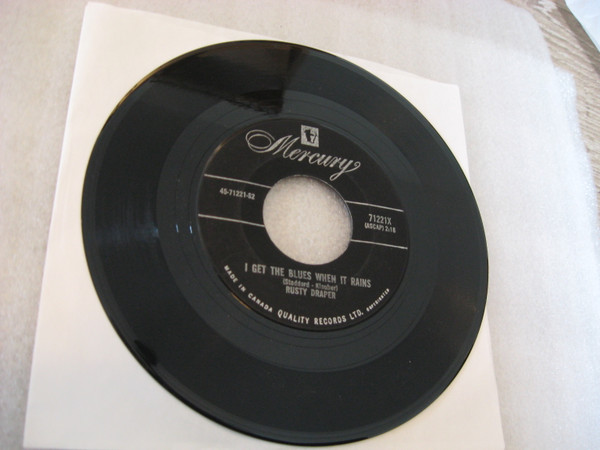 Rusty Draper - Buzz Buzz Buzz (7", Single) (Near Mint (NM or M-)) - Image 2