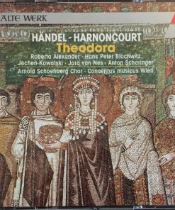 Georg Friedrich Händel, Nikolaus Harnoncourt, Roberta Alexander, Hans Peter Blochwitz, Jochen Kowalski, Jard Van Nes, Anton Scharinger, Arnold Schoenberg Chor, Concentus Musicus Wien - Theodora (2xCD, Album) (Near Mint (NM or M-))