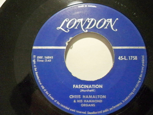 Chris Hamalton - Fascination / Opus 1 (7", Single) (Very Good (VG))