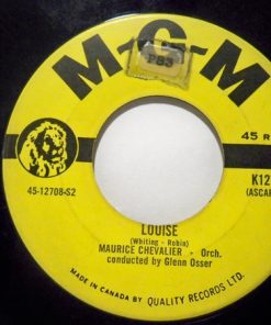 Alternative view of Maurice Chevalier - Louise / The Yankee Doodle Boy (7", Single) (Very Good Plus (VG+))