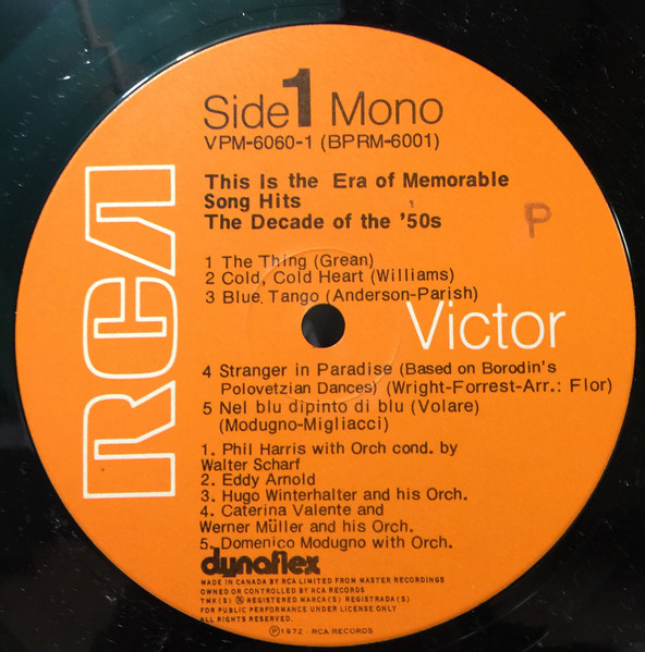 Various - This Is The Era Of Memorable Song Hits - The Decade Of The '50's (2xLP, Comp, Mono, Gat) (Mint (M)) - Image 5