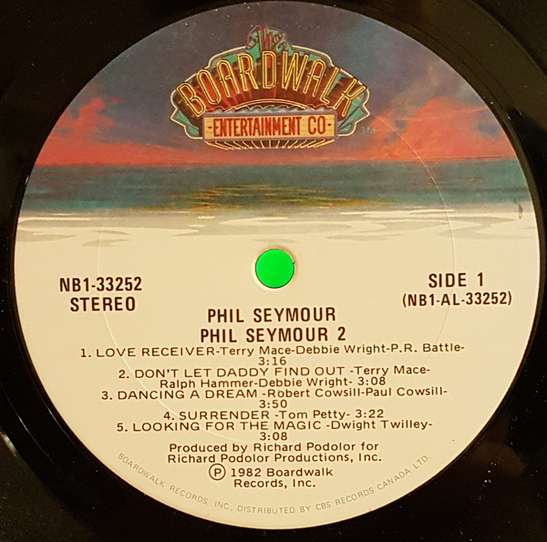 Phil Seymour - Phil Seymour 2 (LP, Album) (Mint (M)) - Image 3