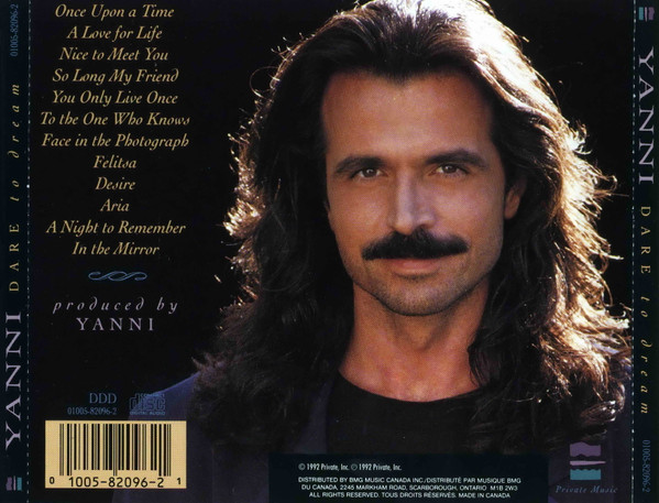 Yanni (2) - Dare To Dream (CD, Album) (Near Mint (NM or M-)) - Image 2
