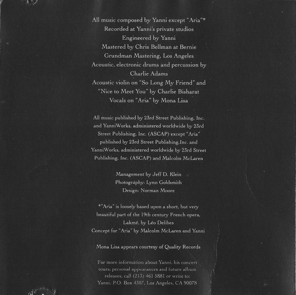 Yanni (2) - Dare To Dream (CD, Album) (Near Mint (NM or M-)) - Image 5