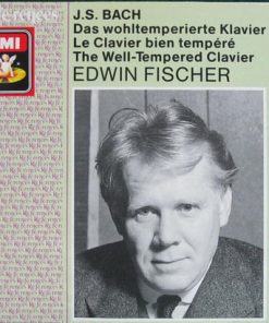 Johann Sebastian Bach - Edwin Fischer - Das Wohltemperierte Klavier / Le Clavier Bien Tempéré / The Well-Tempered Clavier (3xCD, Mono, RM) (Near Mint (NM or M-))
