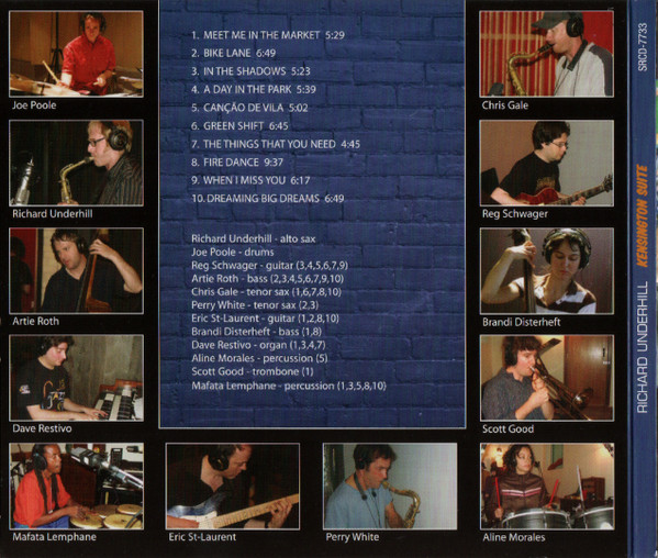 Richard Underhill - Kensington Suite (CD, Album, Dig) (Near Mint (NM or M-)) - Image 4