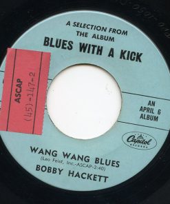Alternative view of Bobby Hackett - Blues With A Kick (7", Single, Promo) (Very Good Plus (VG+))