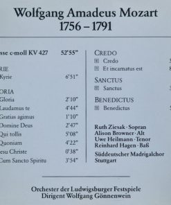 Alternative view of Wolfgang Amadeus Mozart - Aus Dem Ludwigsburger Schloß VIII (CD, Album) (Near Mint (NM or M-))