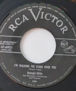 Alternative view of Georgia Gibbs - Sugar Candy / I'm Walking The Floor Over You (7") (Very Good (VG))