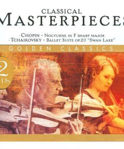 Frédéric Chopin, Wolfgang Amadeus Mozart, Ludwig van Beethoven, Johann Sebastian Bach, Antonio Vivaldi, Pyotr Ilyich Tchaikovsky, Maurice Ravel, Georg Friedrich Händel, Richard Strauss, Claude Debussy, Felix Mendelssohn-Bartholdy, Franz Schubert, Antonín  - Classical Masterpieces (2xCD, Album) (Near Mint (NM or M-))