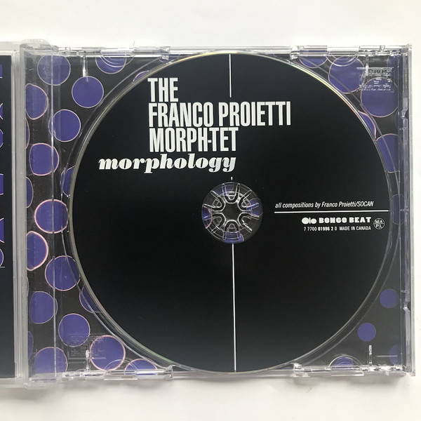Franco Proietti Morph-tet - Morphology (CD, Album) (Mint (M)) - Image 3
