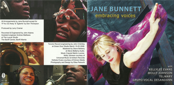 Jane Bunnett - Embracing Voices (CD, Album) (Near Mint (NM or M-)) - Image 4