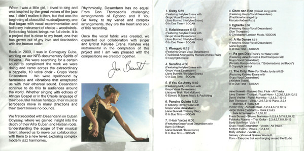 Jane Bunnett - Embracing Voices (CD, Album) (Near Mint (NM or M-)) - Image 5